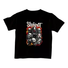 Remeras Infantiles Slipknot Metal |de Hoy No Pasa| 6