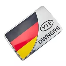 Sticker Bandera Emblema De Alemania Para Vehiculos Aleman