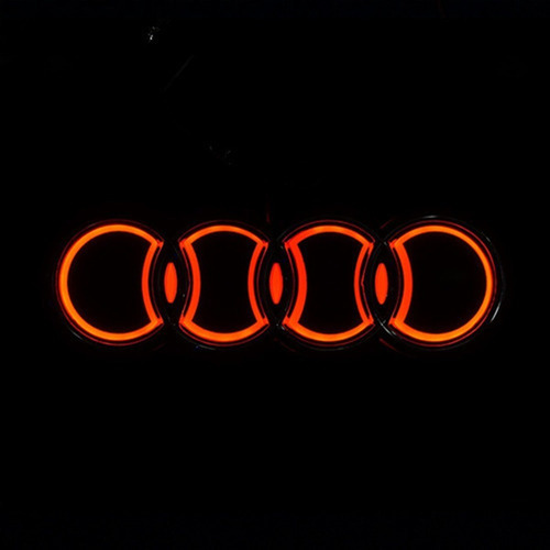 Led Emblema Trasero Audi A-3 A-4 A-6 Q2 Q3 Q5 Q718cmx5.8cm Foto 2