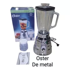 Licuadora Oster Clásica 3 Velocidad De Metal Vaso De Vidrio