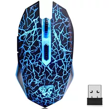 Vegcoo C10 Wireless Gaming Mouse Ratones Ópticos Silencioso