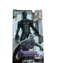 Muñeco Pantera Negra Avengers Luz Sonido Alternativo 30cm