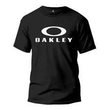 Camiseta Da Oakley O-bark Logo Grande Masculina 100% Algodão