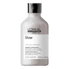 Loreal Shampoo Silver 300ml - Cabelos Brancos E Grisalhos