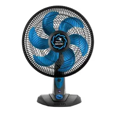 Ventilador De Mesa Ozonic Ts 40cm Mallory 220v Cor Da Estrutura Preto Cor Das Pás Azul