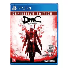 Jogo Midia Fisica Devil May Cry Dmc Definitive Edition Ps4