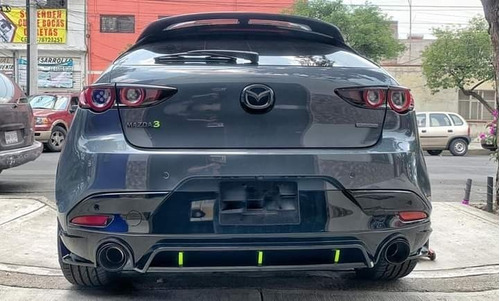 Kit Lip, Estribos, Spoiler Y Difusor Mazda 3 Hb 2019 - 2021 Foto 5