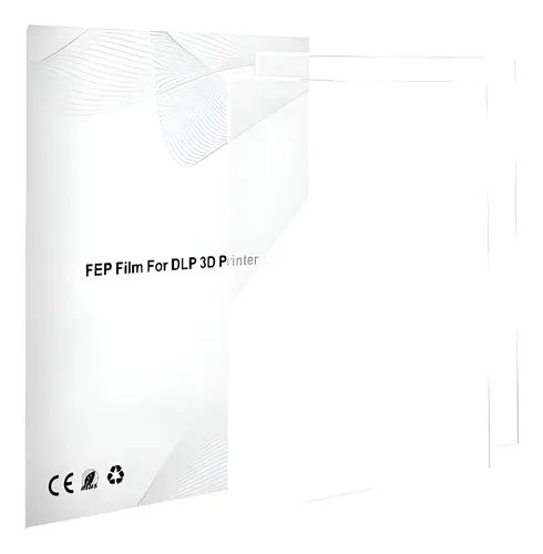 Genérica Lamina De Pelicula Fep 140X200Mm 0.1Mm Pack 2 Un