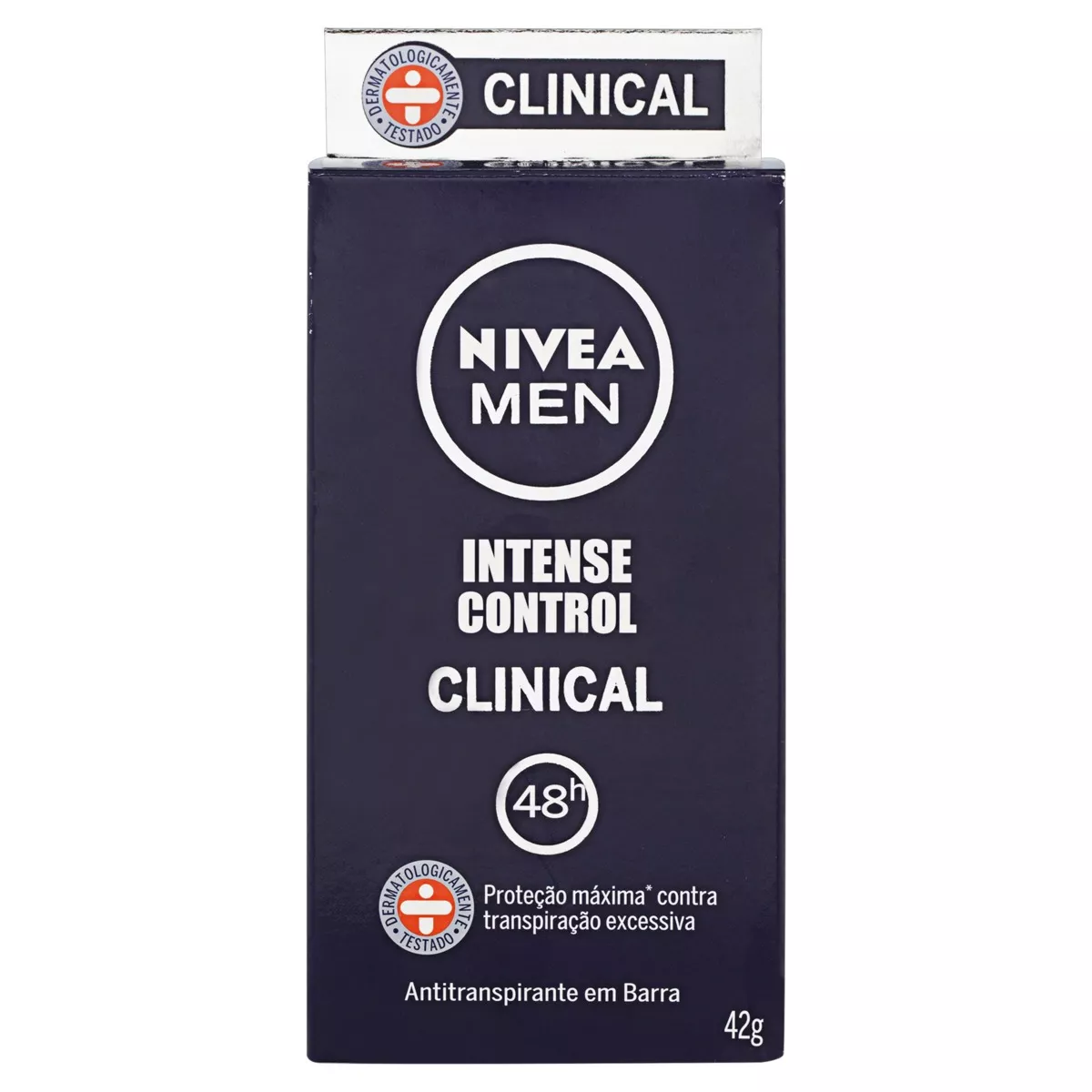 Antitranspirante Em Barra Nivea Men Clinical Intense Control 42 G