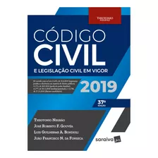 Livro Código Civil E Legislação Civil Em Vigor - 37ª Edição 