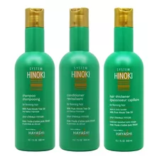 Hinoki Champú Y Acondicionador Y El Cabello. Espesante 10..