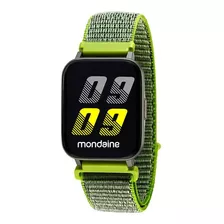 Relogio Smartwatch Mondaine Full Touch Pulseira Nylon Verde