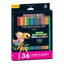 Set 36 Lapices De Color Prismacolor Jr. Colores Surtidos