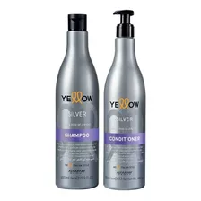 Kit Yellow Silver Cabellos Rubios Shampoo + Acondicionador