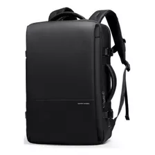 Mochila Bolsa Grande 30l Notebook 17,3 C/ Usb Mark Ryden Preto Liso