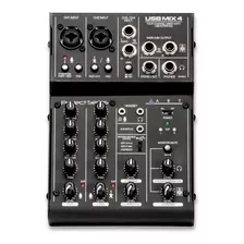 Consola De Sonido Art Usb Mix 4 2ch Interface Pc +48v