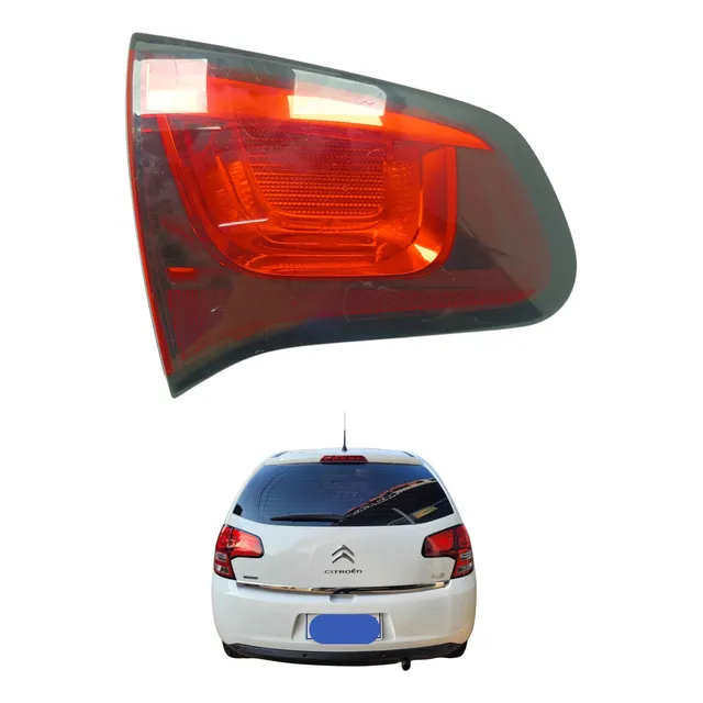Lanterna Da Tampa Traseira Citroen C3 2013 2019 Usado 7