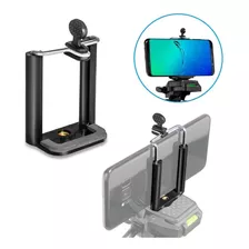 Soporte Adaptador De Celulares Para Tripode Y Monopod Baston Rosca