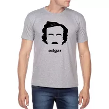 Camiseta Edgar Allan Poe - Arte Exclusiva Escritor R2