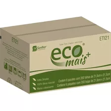 Papel Higiênico Interfolhado Eco Eti21 C/2100 Folhas Santher