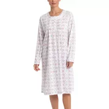 Camisa Camisón Dormir Pijama Algodón Dama Mujer Suave LG