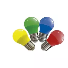 Lampara Led Gota 3w Bte Azul/rojo/verde/amarillo