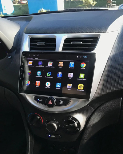 Radio Android Hyundai I25 Accent 9 Pulgadas 4x64gb Carplay Foto 5