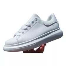 Zapatillas Blanca Hombre, Urbanas Cómodas Y Livianas