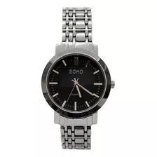 Reloj Pulsera Mujer Dama Analógico Malla Metal Soho Ch407