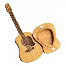 Entre Em Contato Agora Wooden Acoustic Guitar Pick Box Z Box
