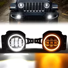 Halógenos Luces Antiniebla Led De 4 Para Jeep