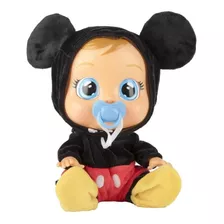 Boneca Cry Babies Chora Lagrimas Mickey Multikids - Br1419