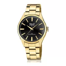 Relógio Masculino Everlast Dourado De 2 Anos C