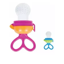 Chupeta Alimentadora Bebê Porta Frutas Legumes Silicone Buba