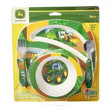 John Deere Ertl Plato 4 piezas