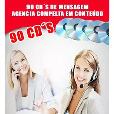 Pack 90 Cd´s Telemensagens Envio Via Email + Brinde