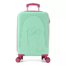 Mala Barbie Bordo Viagem Pequena Mf10354bb Verde