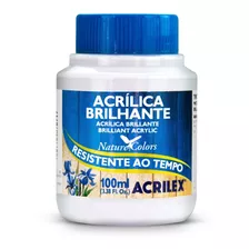 Tinta Acrilica Brilhante 100ml - Cores
