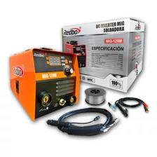 Soldadora Mig Sin Gas Flux 120amp Redbo Mig-120m