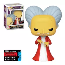 Funko Pop The Simpsons Vampire Mr. Burns Edição Limitada 825