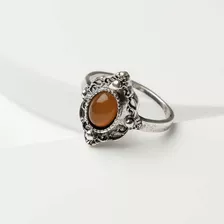 Anillo Delgado Naranjo Trés Jolie Humana