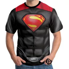 Camiseta Superman Masculina Herois Super Homem Blusa