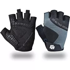 Fit Active Max Grip - Guantes De Entrenamiento Para Levanta.