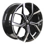 Rines 17x7.5 4-130 Cookie Cutter Vocho Color Negro