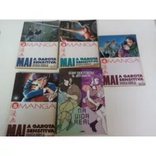 Manga A Garota Sensitiva Lote Coleção Gibi Revista 