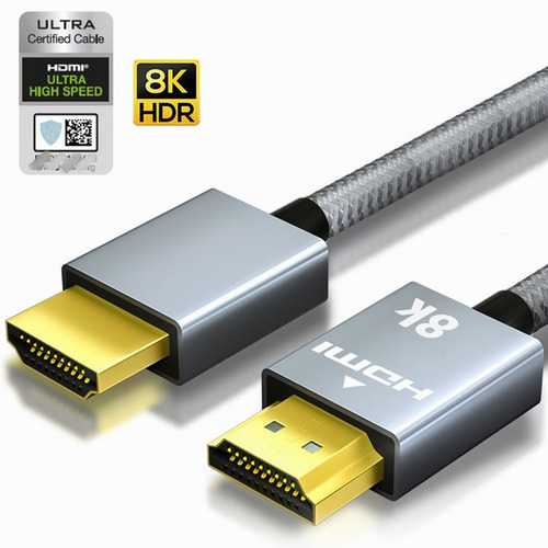 1 Metro Cable Hdmi 2.1 Vídeo 4k 120hz 8k 60hz Ps5 Ps4 Xbox