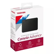 Disco Duro 4tb Externo Toshiba Canvio Advance Usb 3.0 Black