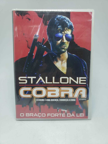 Dvd Filme Cobra ( Stallone ) Original Lacrado