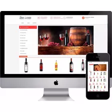 Loja Virtual De Vinhos E Bebidas E-commerce Pedidos One Line