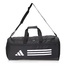 Mala Treino Duffel Essentials Média adidas Cor Black/white Lisa